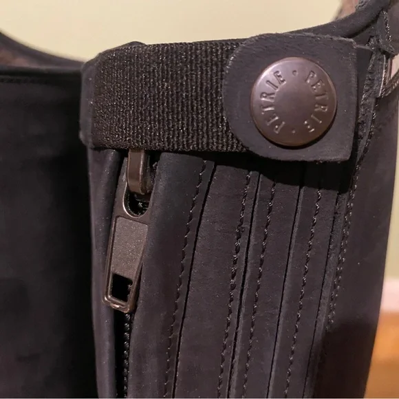 NAVY PETRIE EXPLORER RIDING BOOTS - Picture 4 of 8